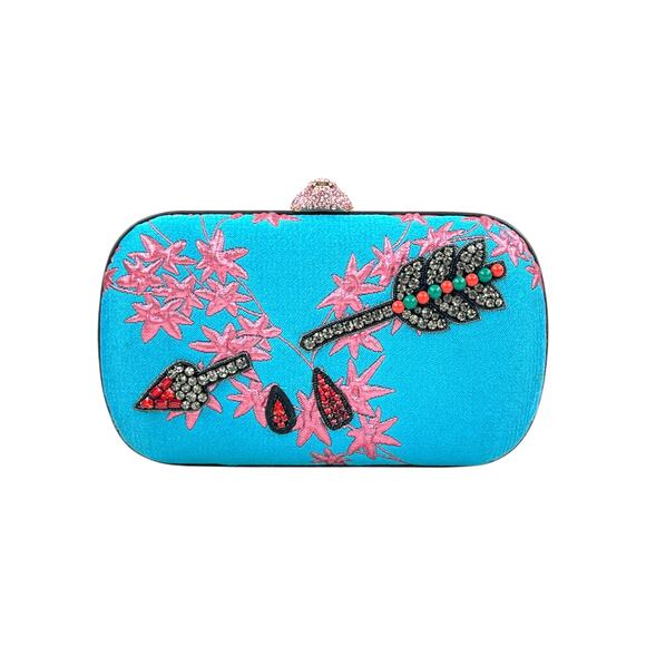 Gucci Animalier Brocade Clutch Bag - Picture 1 of 9